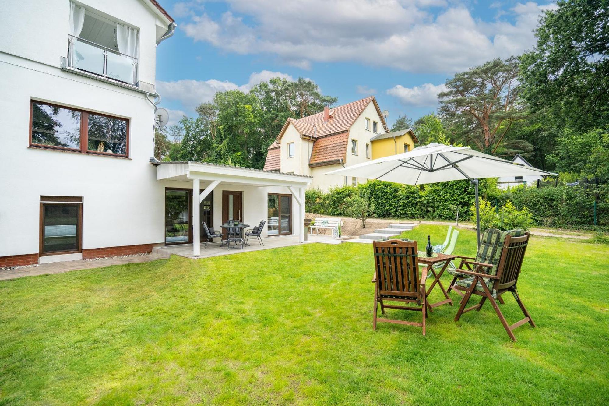 Gerhart-Hauptmann-Strasse 1A Ferienhaus Gartenidylle Kolpinsee Luaran gambar